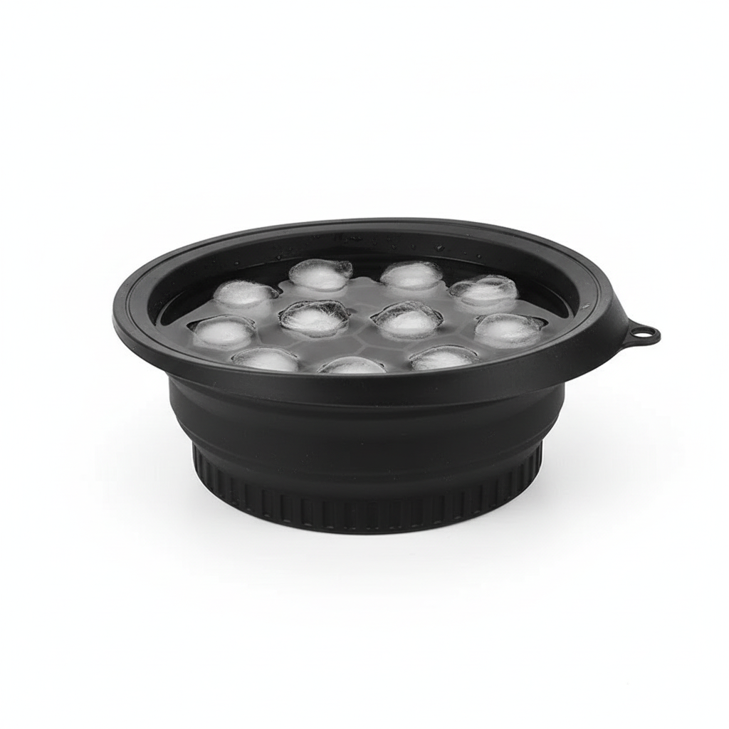 Foldable Face Ice Bath Bowl